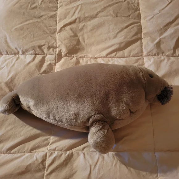 Manatee Stuffed Animal by Wild Republic NWOT - Picture 2 of 3